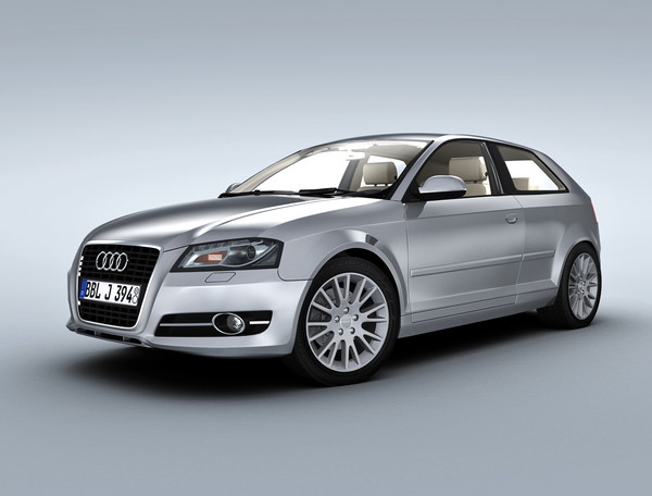 Audi A3 (2011) 3D Models